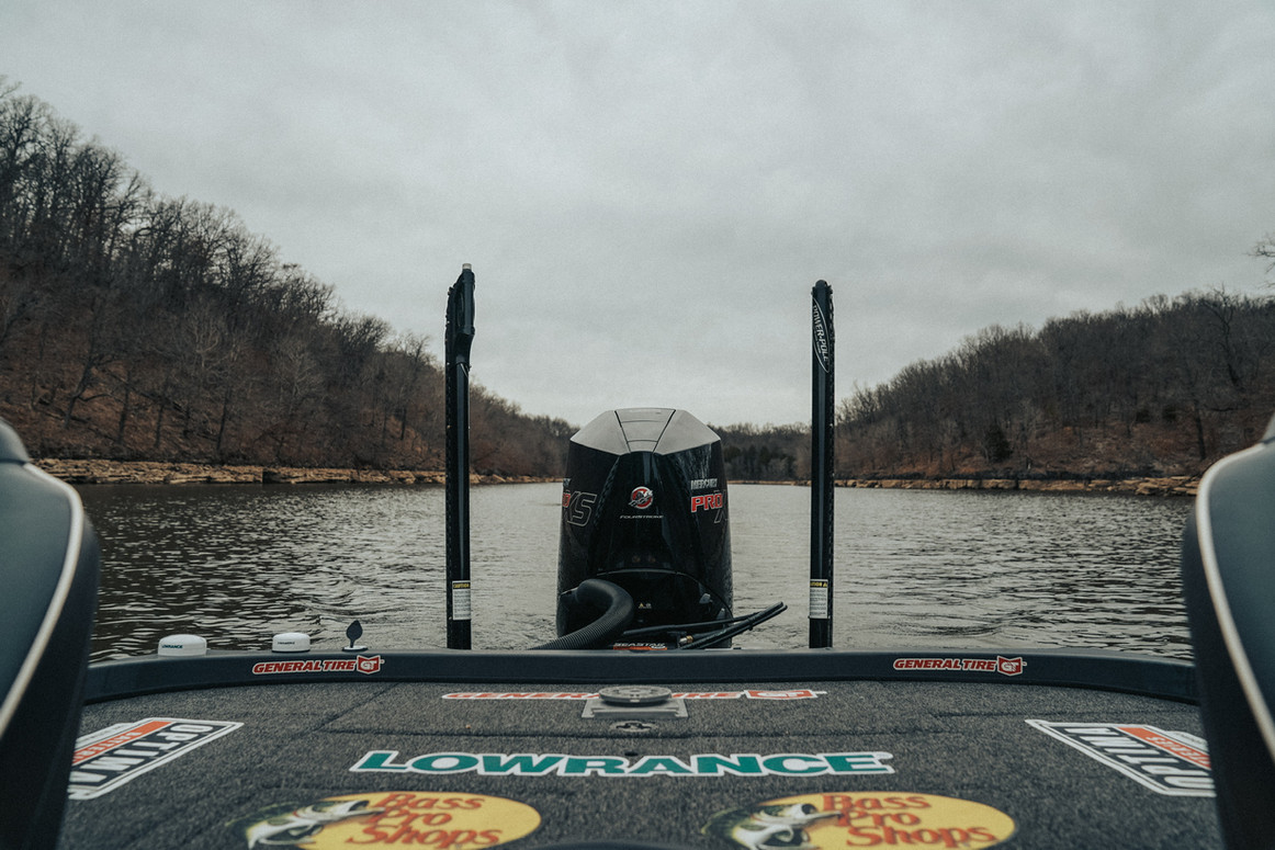 Boat back view